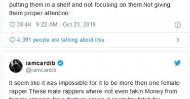 Cardi B Didn't Pave Way For Female Rappers She Gave Them 'Hope'