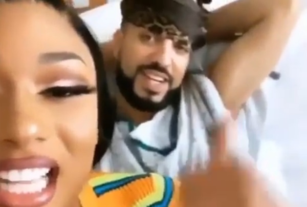 Megan Thee Stallion Visits French Montana In Hospital