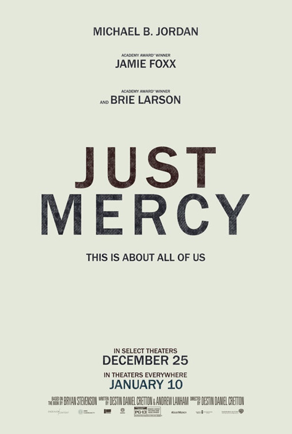 Watch Jamie Foxx Riveting Death Row Drama JUST MERCY Trailer 