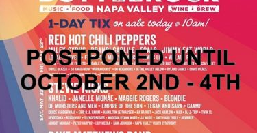 BottleRock Napa Postponed