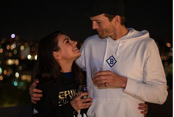 Ashton Kutcher and Mila Kunis Launch Quarantine Wine