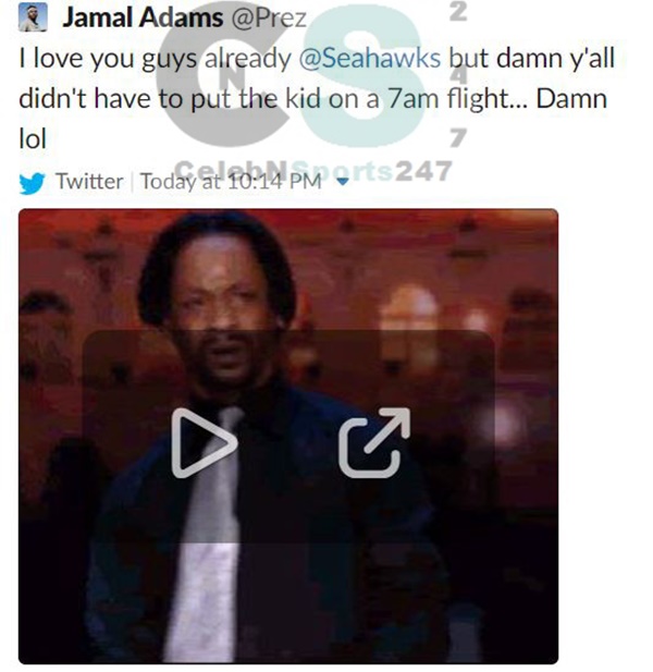 Jamal Adams Already Complaining About Seahawks