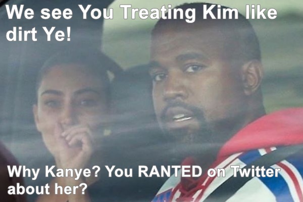 Kim Kardashian West Crying From Kanye YELLING