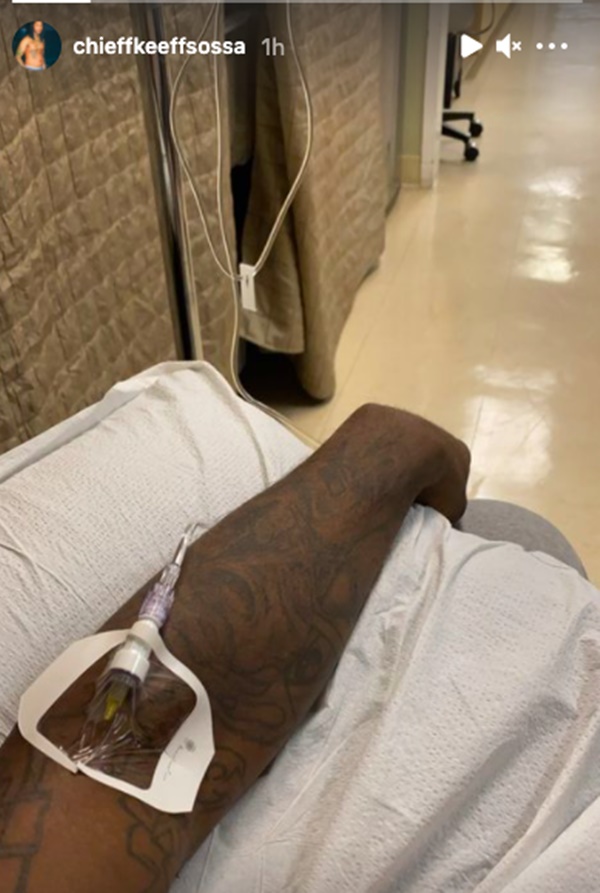 Rapper Chief Keef Hospitalized For Unknown Ailments