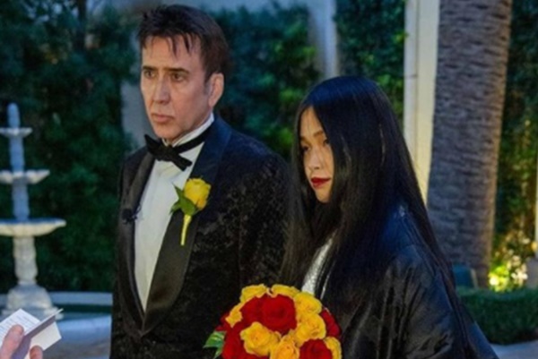 Nicolas Cage Marries Ffth Wife Riko Shibata