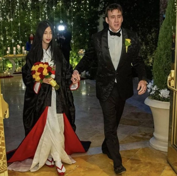 Nicolas Cage Marries Fifth Wife Riko Shibata