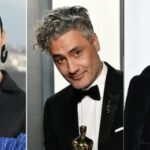 PDA Surfaces of Rita Ora Taika Waititi + Tessa Thompson Kissing