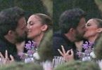 Ben Affleck Jennifer Lopez Kissing in Steamy PDA-Packed Dinner