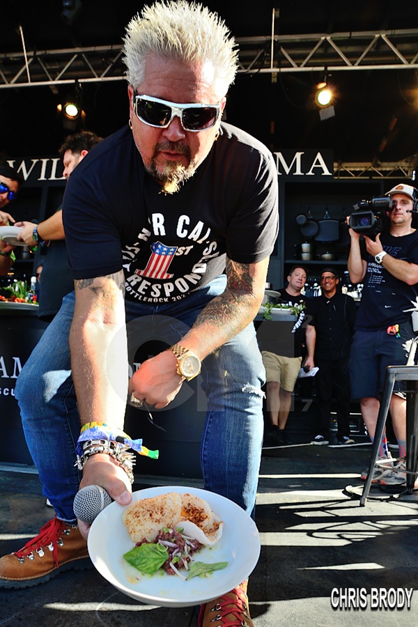 BottleRock Culinary Stage: Celebrity Chef Guy Fieri & Voltaggio