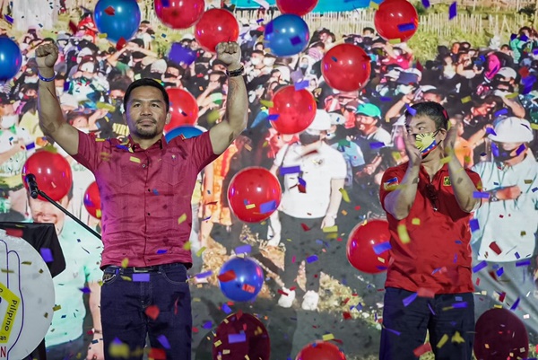 Manny Pacquiao Reveals He's Running for Philippines President