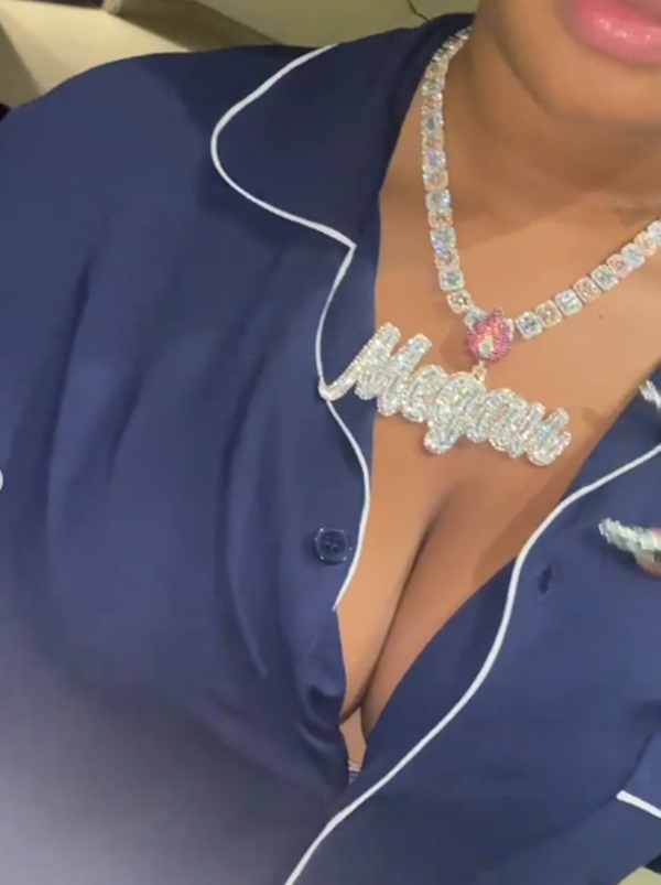 Pardison Fontaine Gifts Megan Thee Stallion With Chain for Anniversary