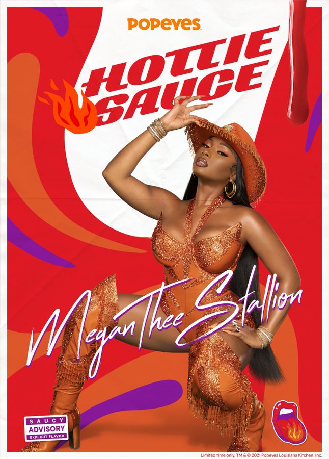 Megan Thee Stallion Announces ‘Hottie Sauce’ In New Partnership With Popeyes