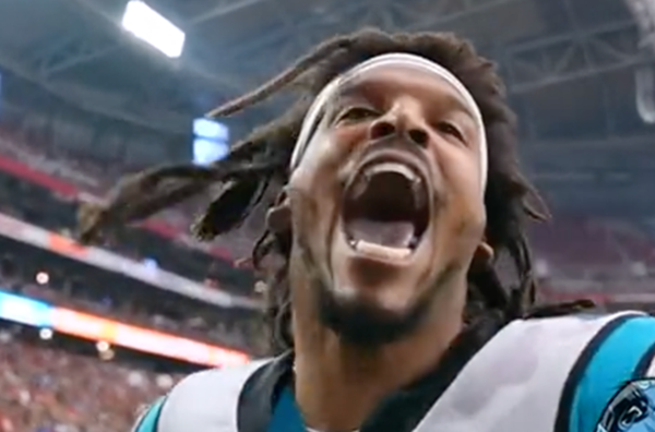 Cam Newton Replaces Sam Darnold Shouting 'I'm Back' Scoring TD