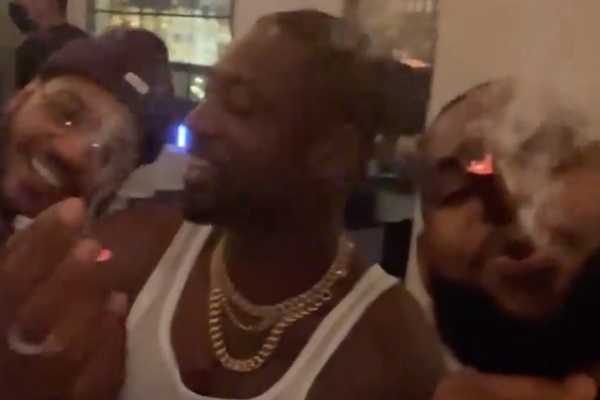 Carmelo Anthony + LeBron James Get Lit at Dwayne Wade Birthday Bash