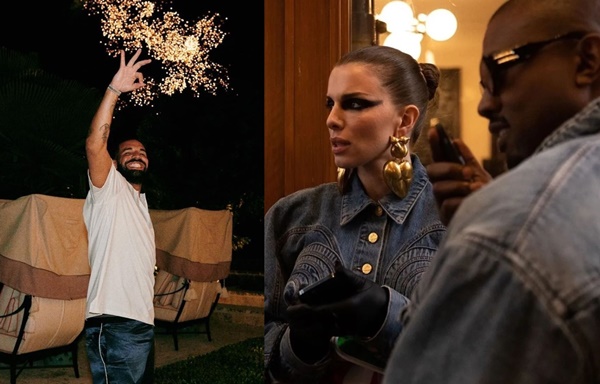 Kanye's Girlfriend Julia Fox Secretly Dated Drake