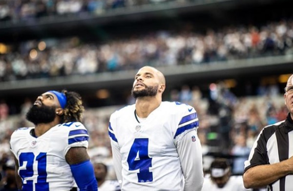 Dak Prescott Receiving Backlash Supporting Trash Throwing Fans
