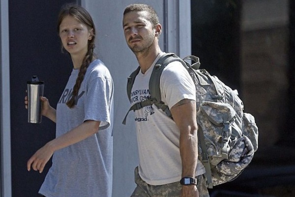 Shia LaBeouf + Mia Goth Getting Ready For Parenthood