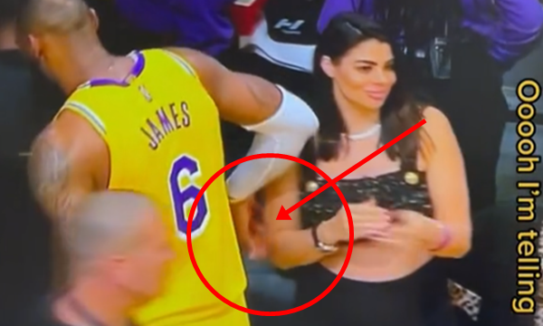 TikTok User Exposes LeBron James For Being Touchy With Woman