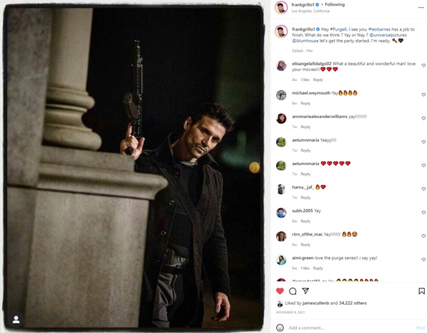 Frank Grillo Cast In Hard Matter; Speaks on Crossbones