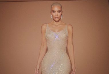Kim Kardashian Stuns In Marylin Monroe Iconic “Happy Birthday” Dress