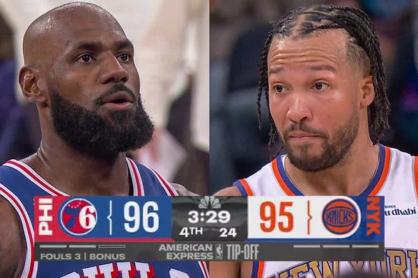 76ers Spoil Knicks Ring Night Behind Maxey 28