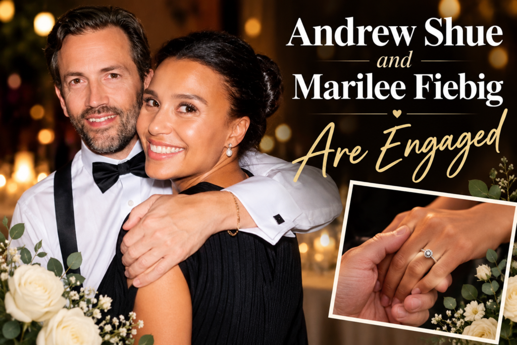 Andrew Shue and Marilee Fiebig Are Engaged