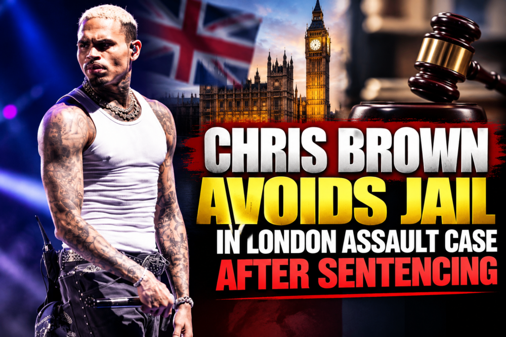 Chris Brown Gets Suspended Sentence in London Case