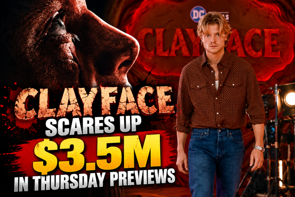 Clayface Scares Up $3.5M in Thursday Previews