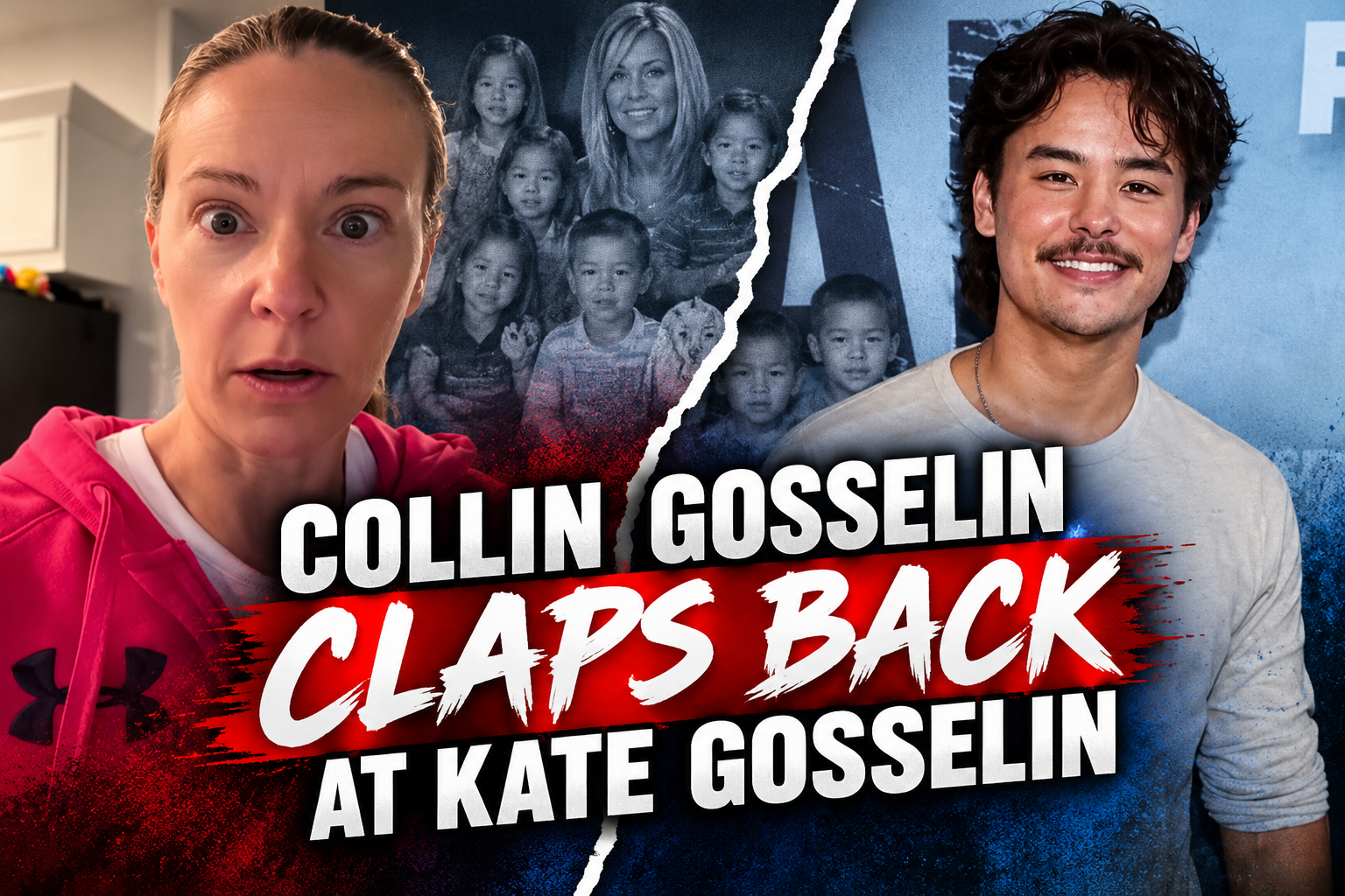 Collin Gosselin Claps Back at Kate Gosselin