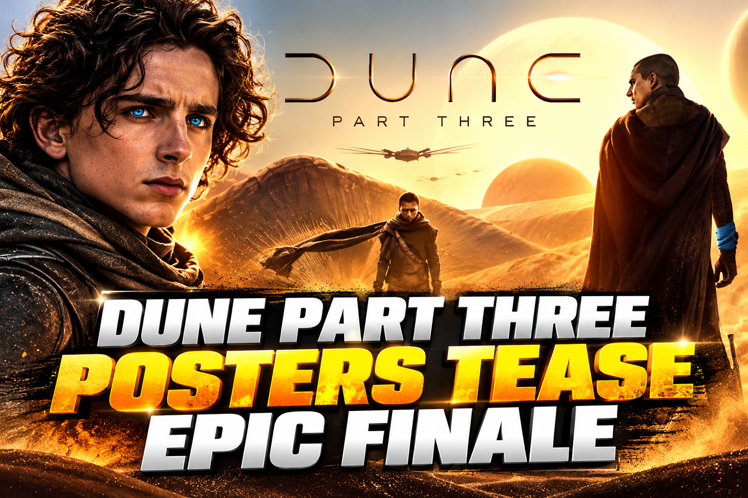 Dune Part Three Posters Tease Epic Finale