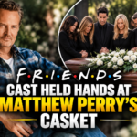 Friends Cast Held Hands at Matthew Perry's Casket