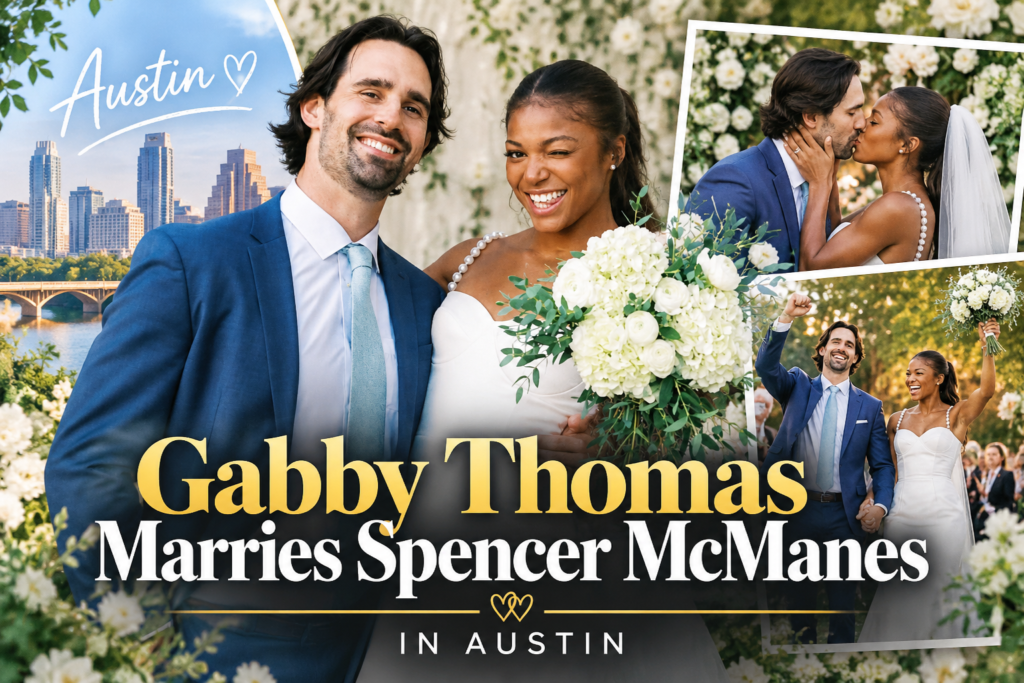 Gabby Thomas Marries Spencer McManes in Austin