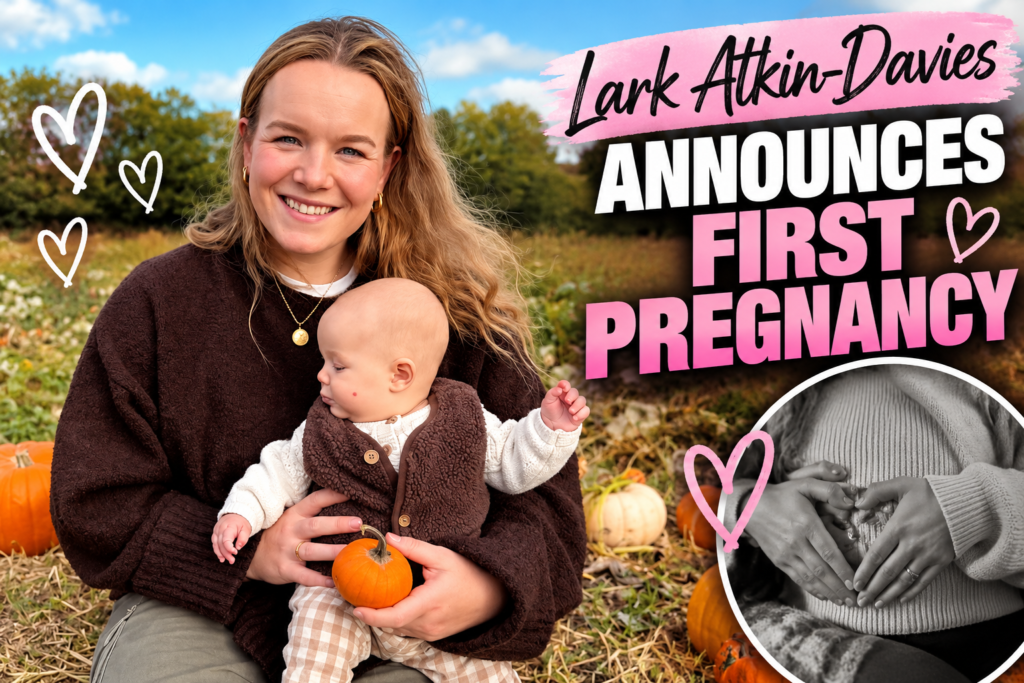 Lark Atkin-Davies Announces First Pregnancy