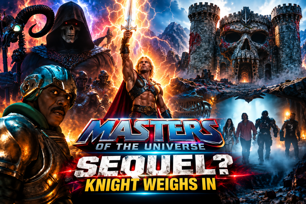 Masters of the Universe Sequel? Knight Weighs In