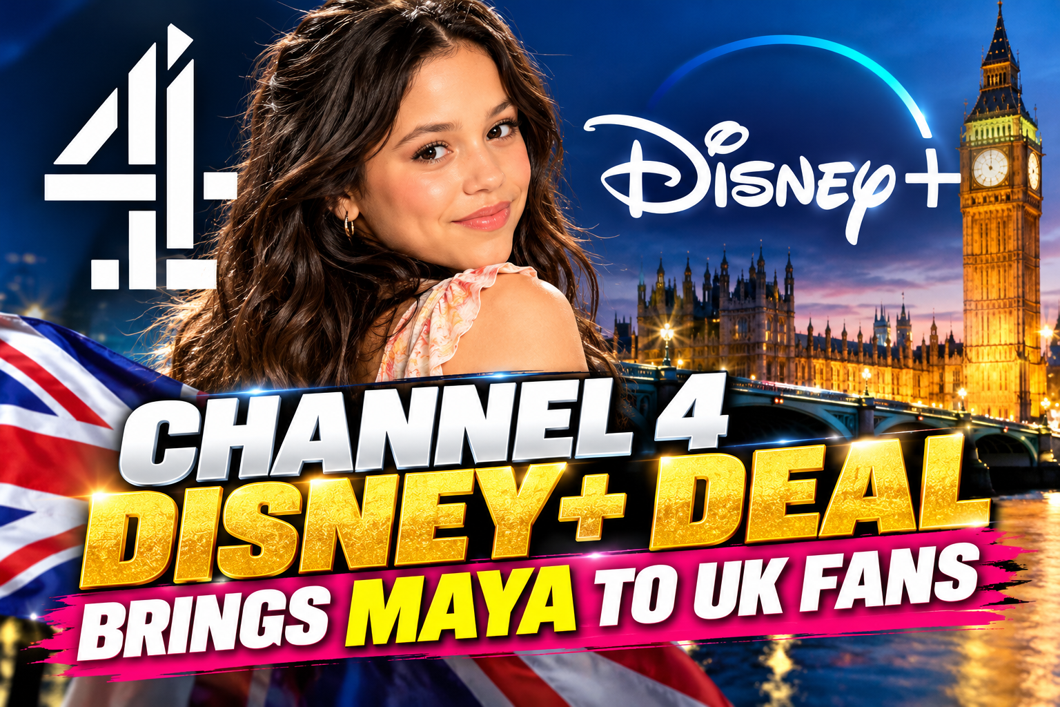 Channel 4 Disney+ Deal Brings Maya to UK Fans