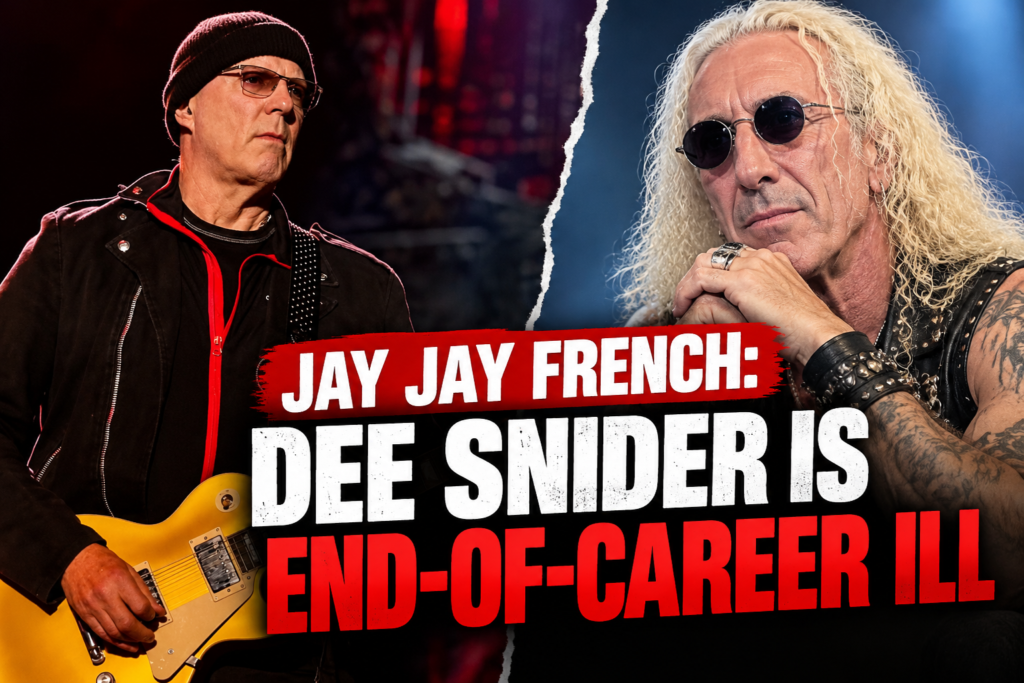 Jay Jay French: Dee Snider Is End-of-Career Ill