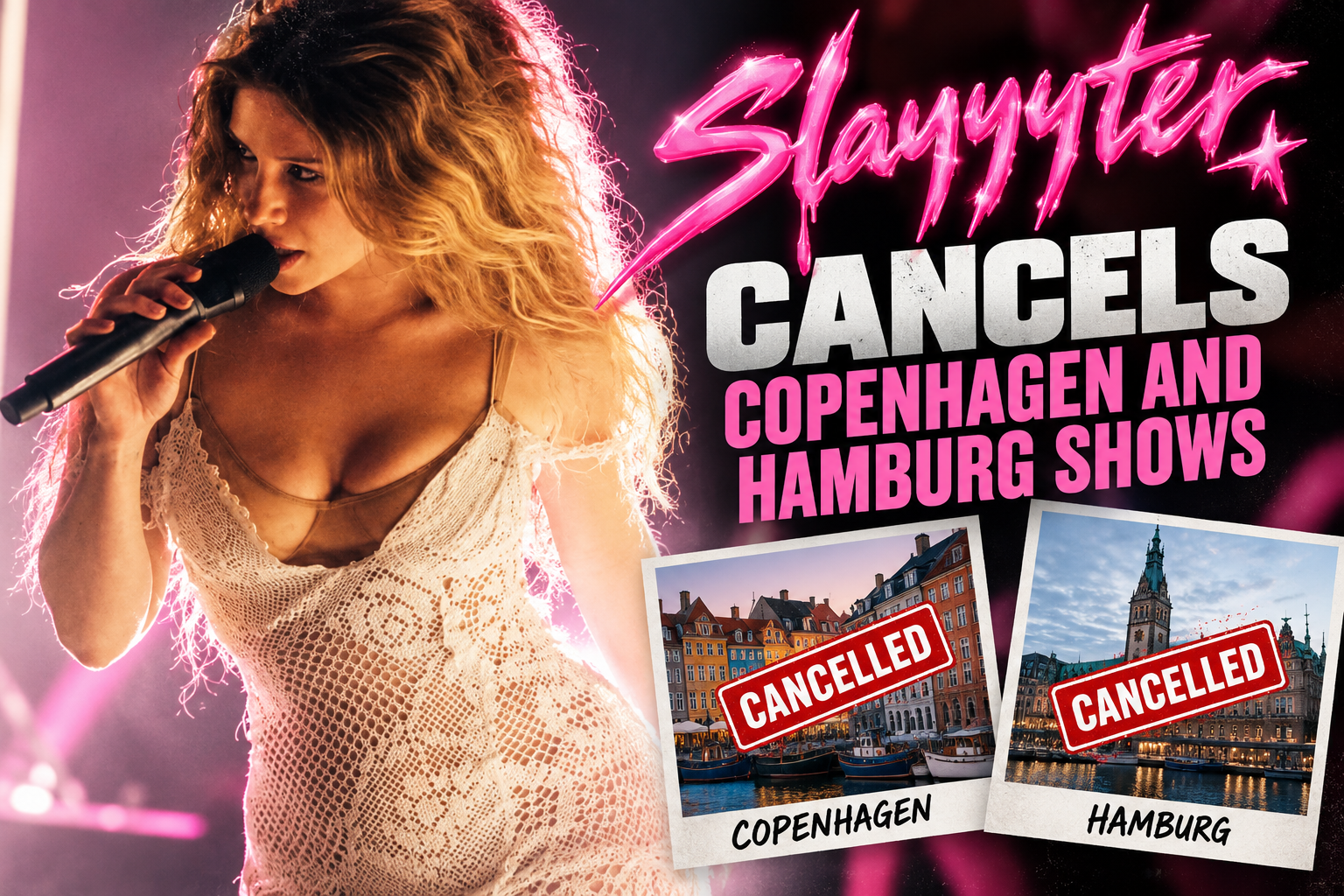 Slayyyter Cancels Copenhagen and Hamburg Shows
