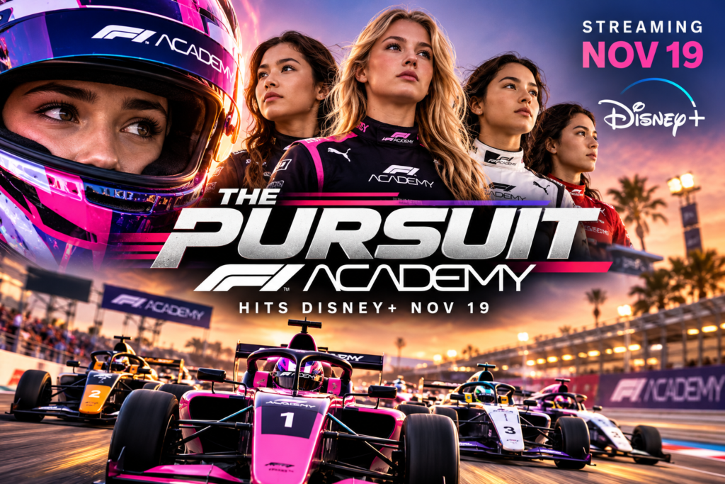 The Pursuit: F1 Academy Hits Disney+ Nov 19
