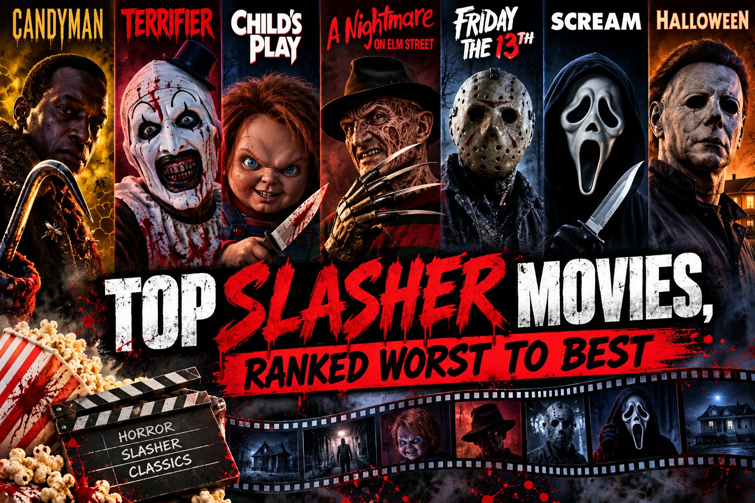 Top Slasher Movies, Ranked Worst to Best