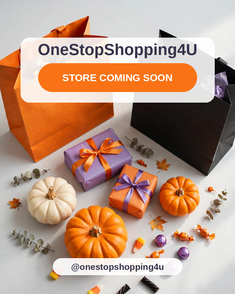 OneStopShopping4U — Store Coming Soon