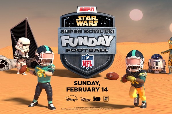 Star Wars Funday Football Super Bowl LXI: ESPN Is Animating the Big Game in a Galaxy Far, Far Away